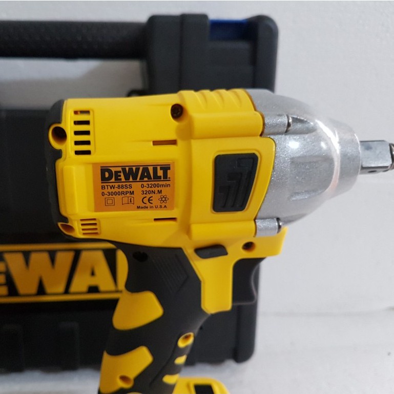 [FREESHIP] Máy Siết Bulong và Bắt Vít DEWALT 88V 2 pin Lõi Đồng (KÈM 5 ĐẦU KHẨU) - máy khoan pin dewalt