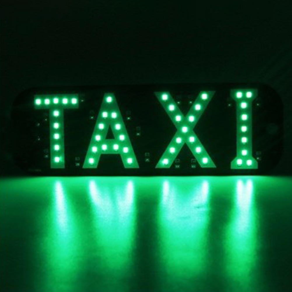 Đèn Led Taxi Dính Kính Lái Ô Tô