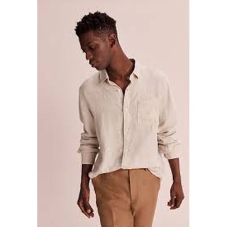 Sơ mi Nam - Vải Linen (Hàng chính Hãng)