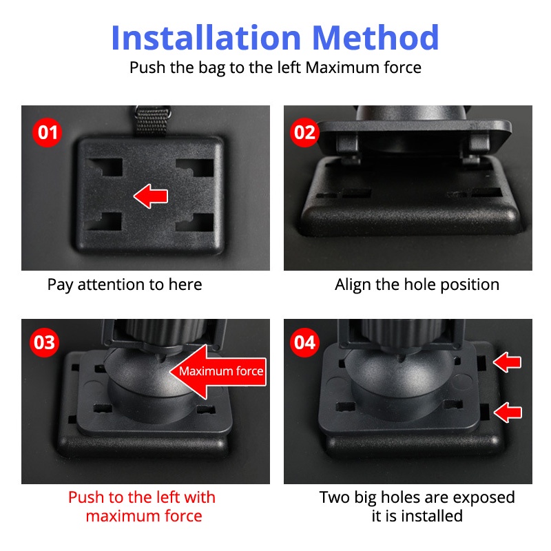Bộ giá đỡ điện thoại Hdoorlink gắn tay lái xe đạp/ xe máy chống nước tùy chỉnh tiện dụng (có bán lẻ)