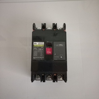 Mccb aptomat 3 pha 100a bãi nhật