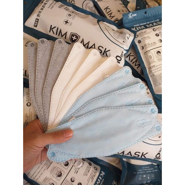 TÚI 10 CHIẾC KHẨU TRANG  KF94 ÔM SÁT MẶT : CHỐNG VI KHUẨN , BỤI , KHÓI HOT NHẤT 2021