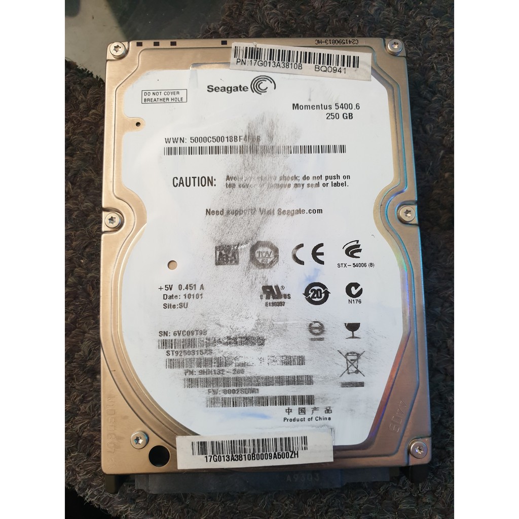 Ổ cứng HDD Laptop Seagate 250Gb | BigBuy360 - bigbuy360.vn