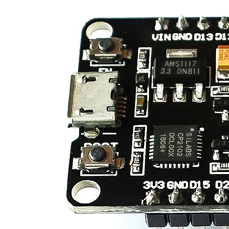 ESP32 Kit thu phát wifi bluetooth NODEMCU WROOM32 chip CP2102 chính hãng Kit phát triển IOT 32Bit Hass IO home assistant