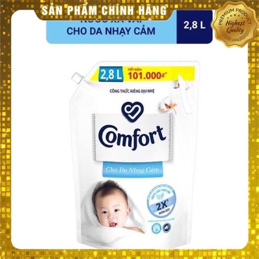 Nước xả làm mềm vải Comfort Chăm sóc Chuyên sâu Túi 2.8L