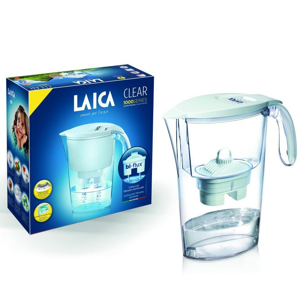 Bình lọc nước LAICA Seri 1000 + 2 lõi lọc Nhập khẩu chính hãng ITALYA