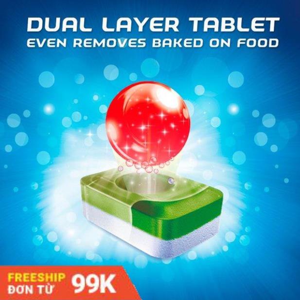 Viên rửa bát Finish Power Eco 0%