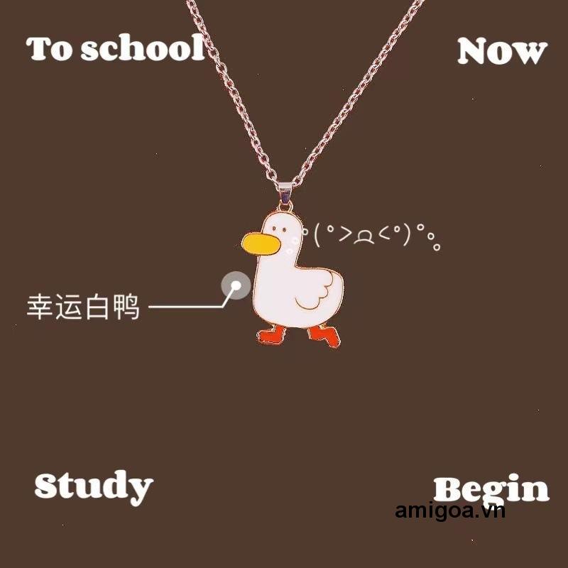 ✨✨Vòng cổ mặt vịt hoạt hình dễ thương