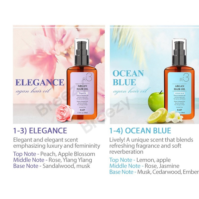 Tinh Dầu Dưỡng Tóc Raip R3 The Argan Hair Oil
