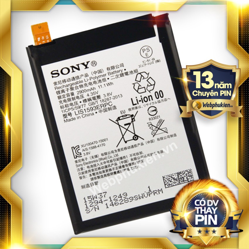 Pin zin cho Sony Xperia Z5 Dual E6633 E6683 - 2900mAh