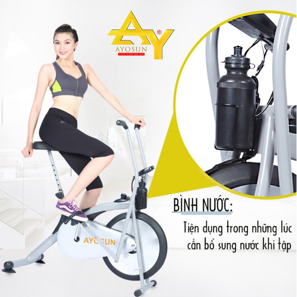 [ Chính Hãng ] Xe đạp tập thể dục gia đình aYosun bảo Hành 5 Năm Hàn Quốc