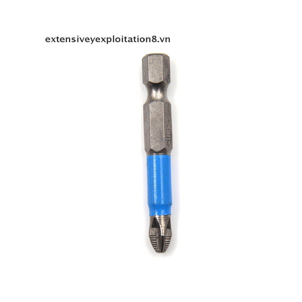Mũi tua vít điện từ tính PH2 1/4&quot; chống trượt trục lục giác dài 50mm
