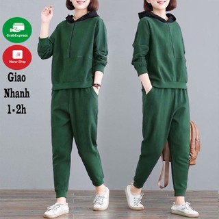 Bộ đồ nỉ Thời trang Hàn Quốc(SQA04)