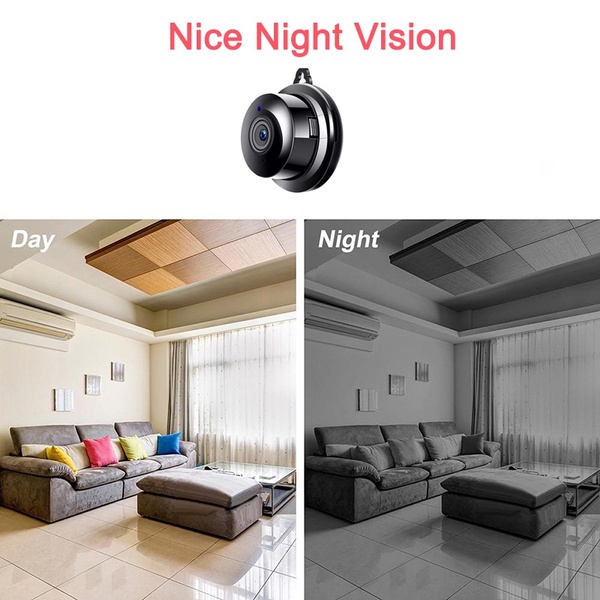 Camera IP không dây HD 1080P V380 mới Camera quan sát mạng Pan Tilt Camera quan sát mạng IR Tầm nhìn ban đêm An ninh gia đình | BigBuy360 - bigbuy360.vn