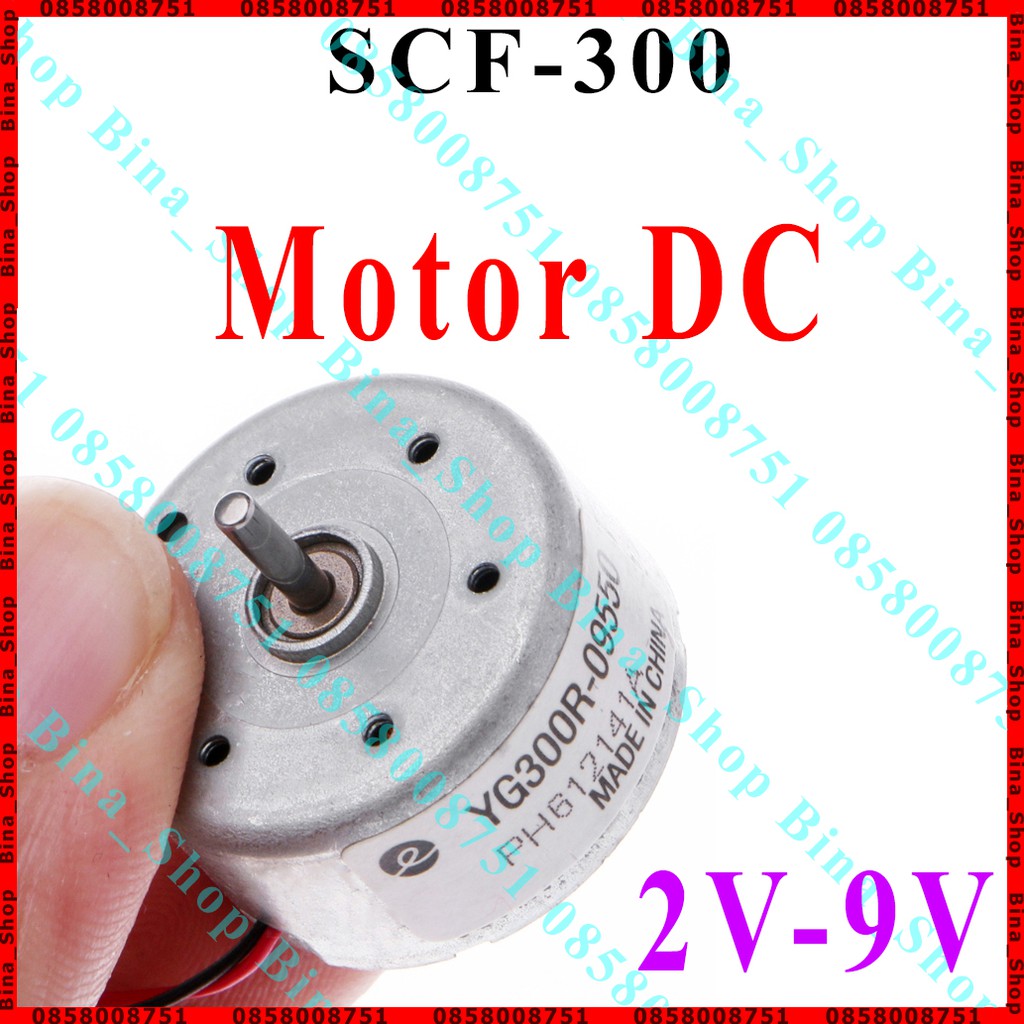 Động cơ DC 1.5V-9V Motor SCF-300 DIY