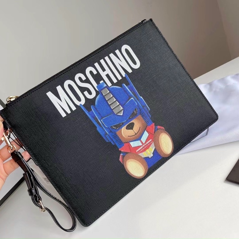 Sale off- Clutch Moschino siêu hot