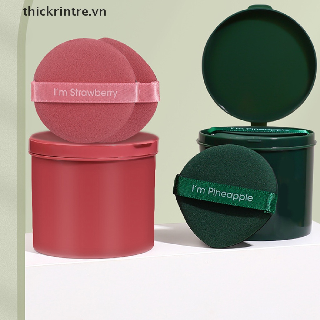 [Hàng mới về] Bông phấn bằng bọt biển trang điểm mêm mại cho nữ