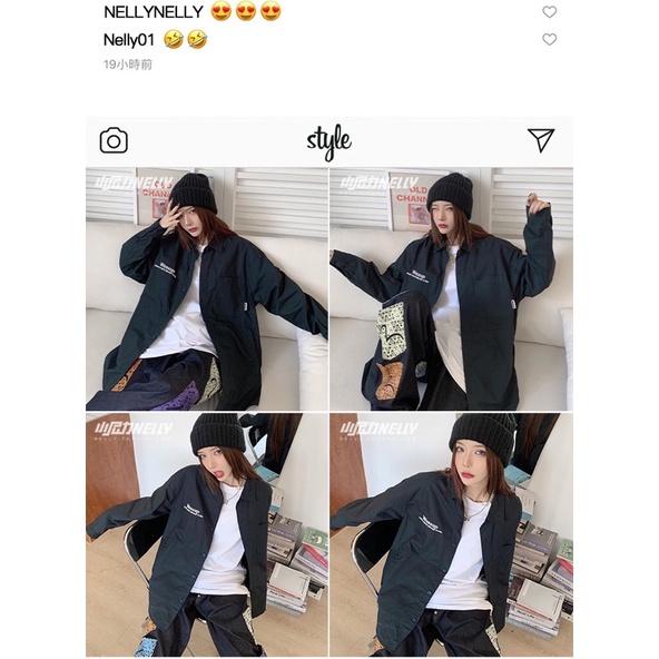 Áo sơ mi nelly chất dày dặn sale (có sẵn) wussup ws014