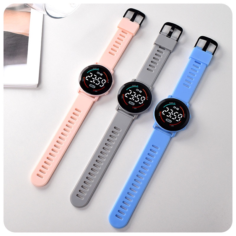 Đồng Hồ Điện Tử Dây Silicone Chống Thấm Nước M6