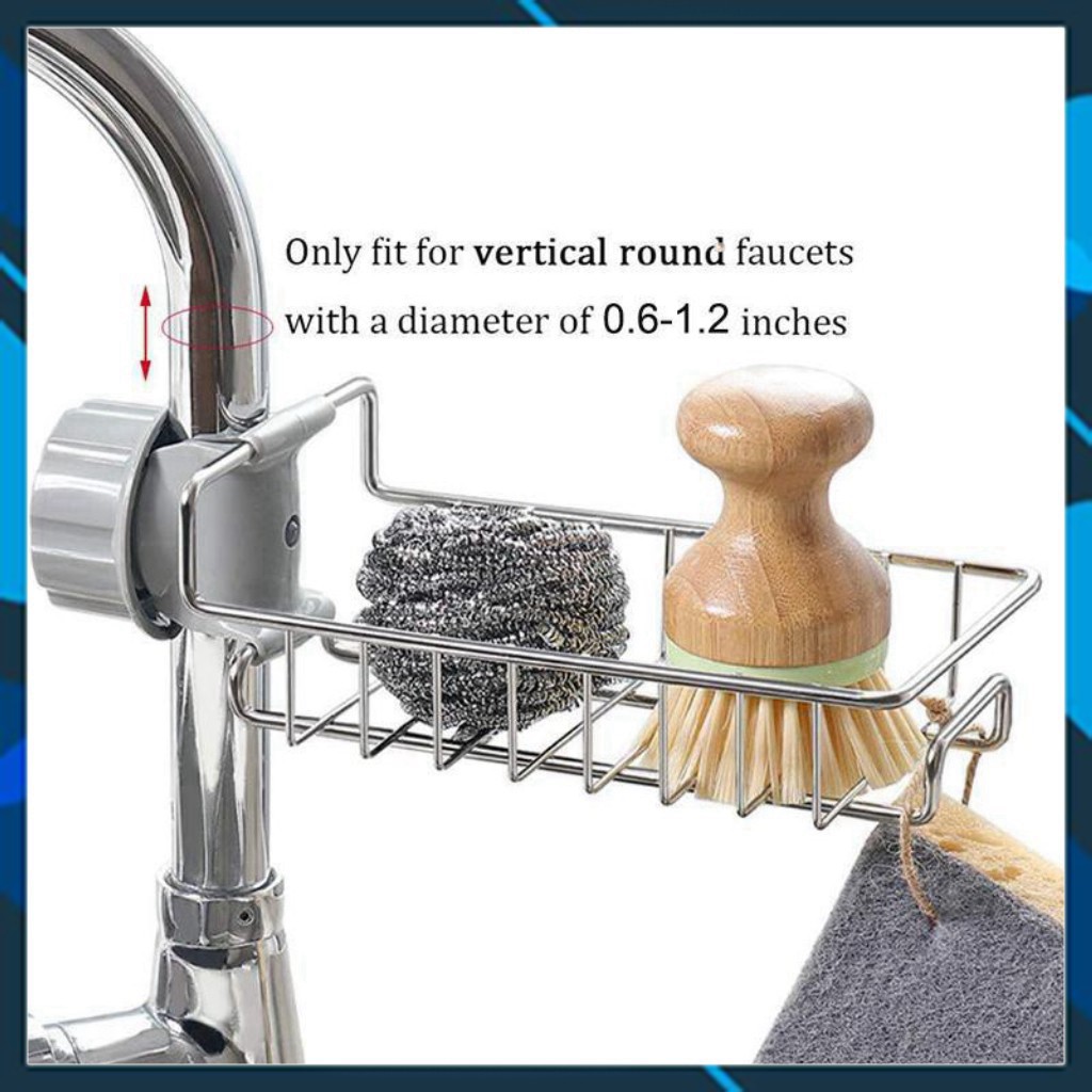 Kệ Để Đồ Rửa Chén Bát Cạnh Vòi Rửa Bằng Inox | BigBuy360 - bigbuy360.vn