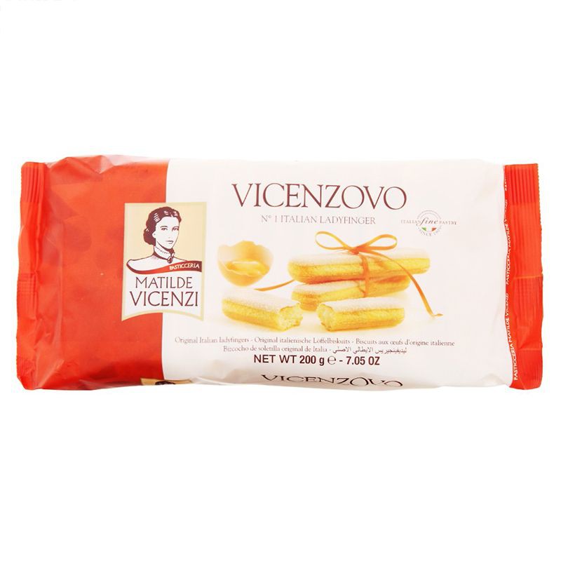 Bánh Ladyfingers nguyên gốc Ý Matilde Vicenzi Vicenzovo Gói 200G