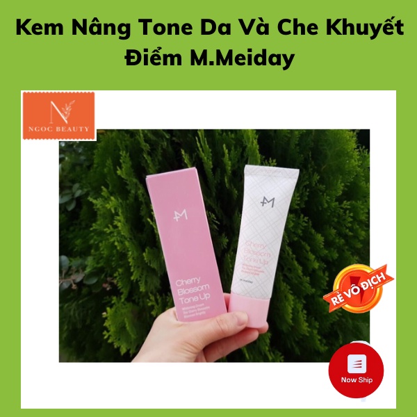 Kem dưỡng trắng, che khuyết điểm, nâng tone ban ngày M.Meiday