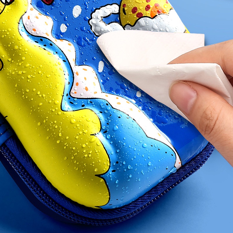 Hộp đựng bút cho học sinh, hộp bút cho bé gái bé trai 3D cute từ lớp 1 đến lớp 5 có 2 ngăn giá rẻ KDP603
