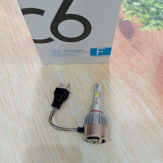 Đèn Pha Led C6 2 tim, Loại 1 Siêu Sáng - A271