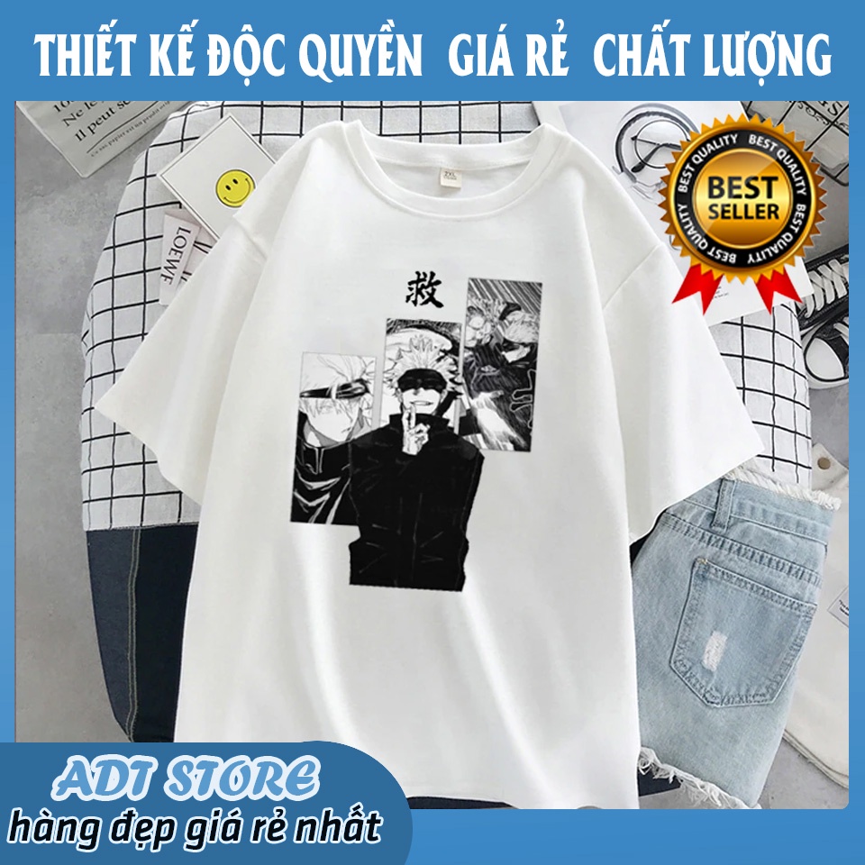 Top 4 Áo thun unisex Anime Jujutsu Kaisen Satoru Gojo Ryomen Sukuna Ver.1 Collections phong cách Nhật Bản cực chất