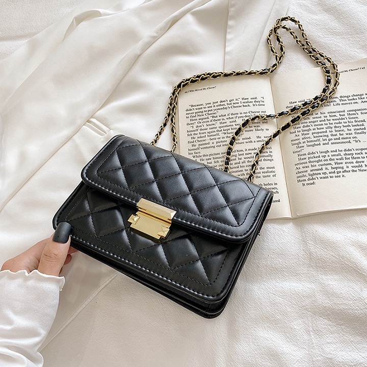 Túi đeo chéo nữ Hàn Quốc thời trang đi chơi Sanbox Shop phong cách retro sành điệu sang trọng