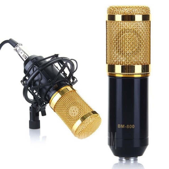 Micro thu âm hát livestream karaoke online BM800 chính hãng.