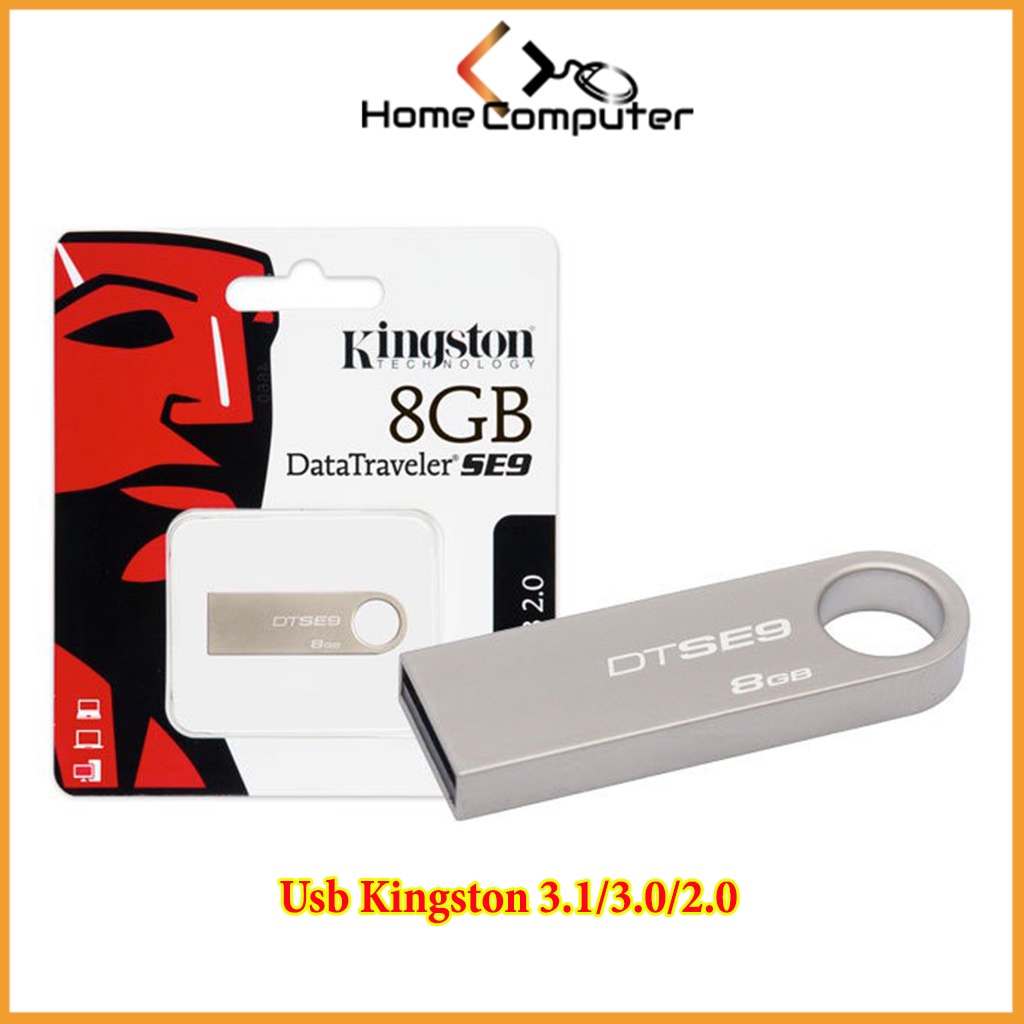 USB Kingston, Usb DTSE9 8gb,16gb,32gb, 64Gb. Tốc Độ Cao, BH 6 Tháng - Home.mall