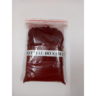 Bột màu oxit sắt màu đỏ sậm túi 0,5kg