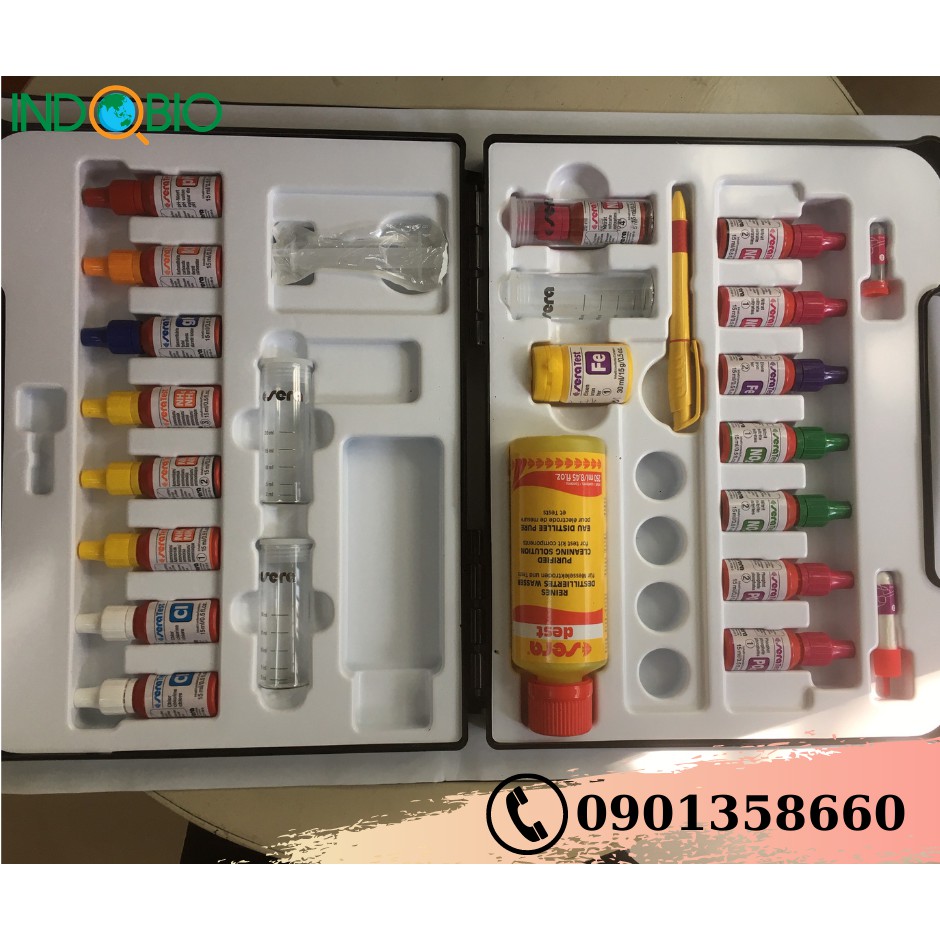 BỘ TEST NƯỚC SERA 9 CHỈ TIÊU TEST SERA - ĐỨC