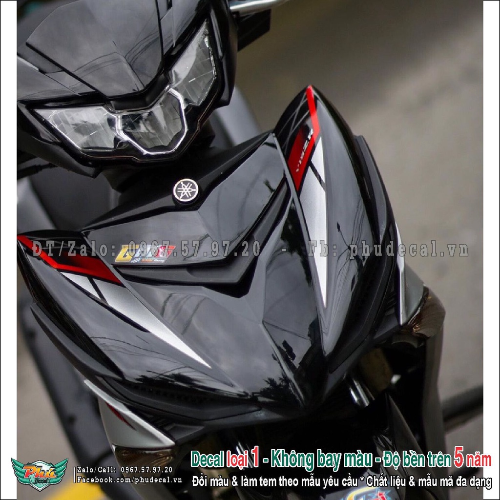 Tem rời Exciter 150 bạc đen 2022 (2)
