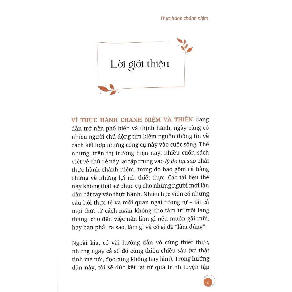 Sách - Thực Hành Chánh Niệm - Matthew Sockolov