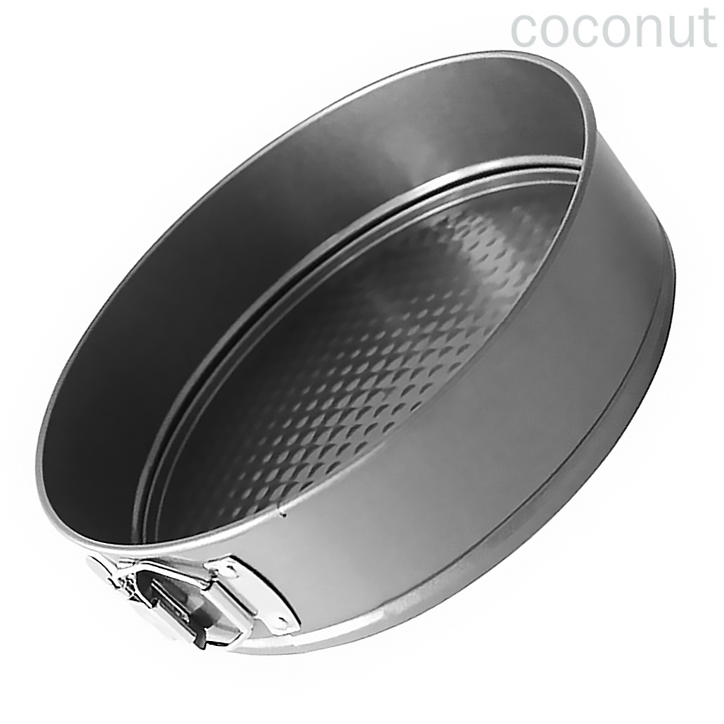 Khuôn Làm Bánh Hình Tròn Bằng Thép Carbon Chống Dính 20cm