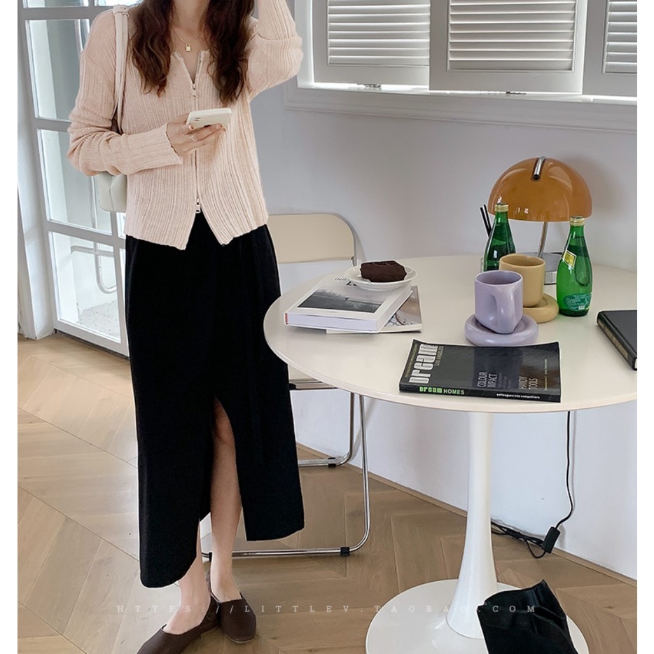 Áo khoác cardigan dệt kim phong cách Hàn Quốc 3 màu lựa chọn cho nữ | BigBuy360 - bigbuy360.vn