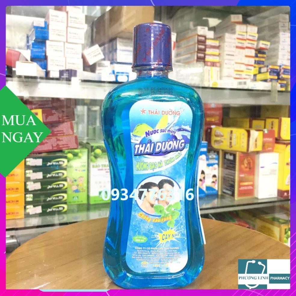 nước súc miệng thái dương chai 500ml