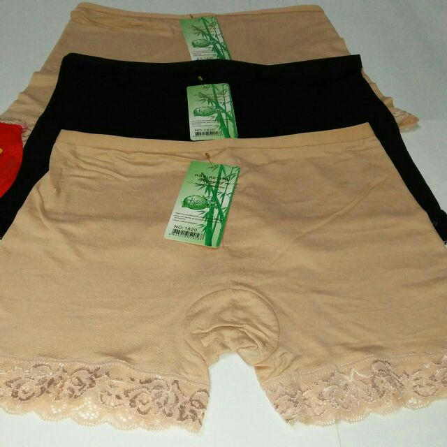 Quần mặc trong váy chất cotton