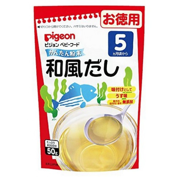 Bột nêm Dashi Pigeon Nhật cho bé 5m+ (date 09.2022)