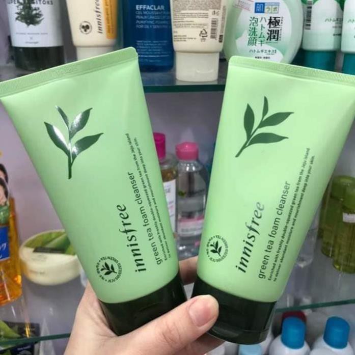 Sữa Rửa Mặt Trà Xanh Sạch Mụn Dưỡng Ẩm, Sạch Mụn
