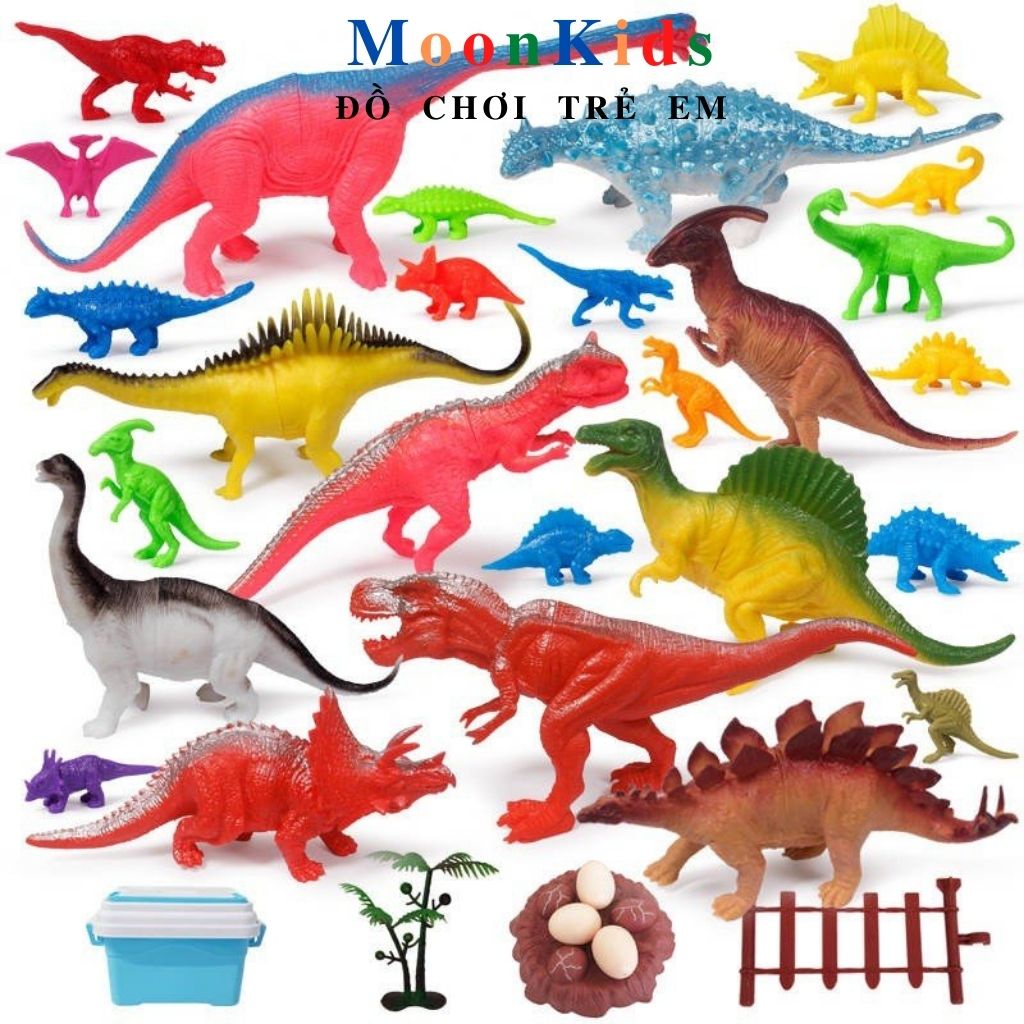 Túi Mô Hình các con vật cho Bé🦏 chất liệu nhựa PVC an toàn,khủng long mô hình