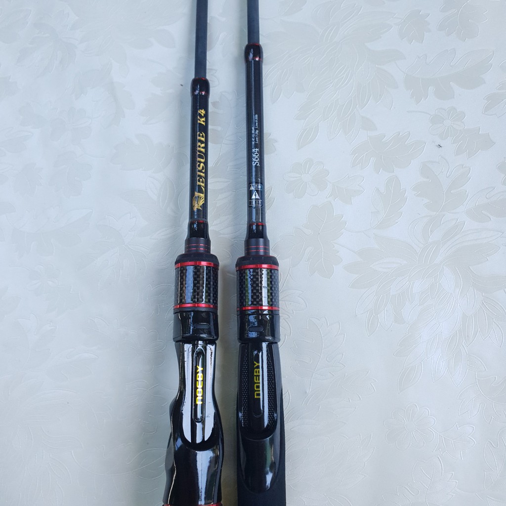 Cần Câu 4 Khúc Noeby Leisure K4 2m13 Chuyên Đồ Câu LureCAM KẾT CHÍNH HÃNG Cần Câu Lure 4 Khúc_ Đồ Câu Lure