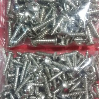 Vít dù inox 6li x 2cm x100gr...