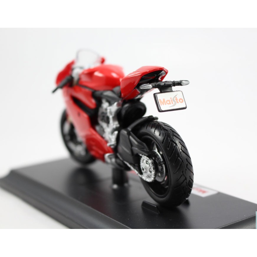 XE MÔ HÌNH - MOTO Siêu xe Ducati 1199 Panigale - MAISTO tỷ lệ 1:18