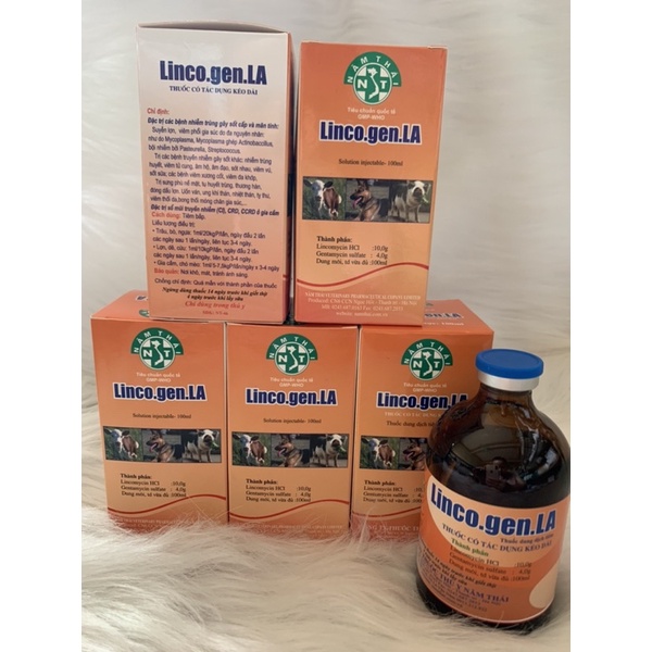 100ml Linco gen LA - hen, sưng phù đầu, ... trên gà, vịt, ngan, heo, trâu, bò