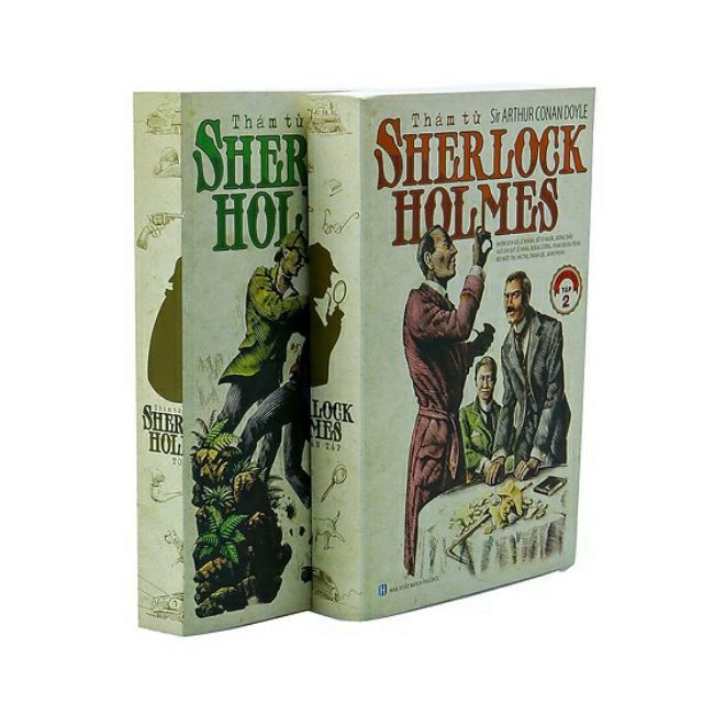 Hộp quà sổ Sherlock Holmes trọn bộ 2 tập