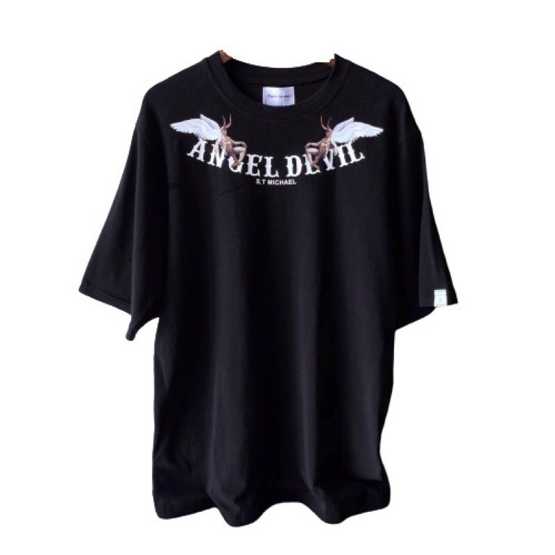 ÁO unisex ANGLE & DEVIL thời trang phong cách mùa hè chất cotton