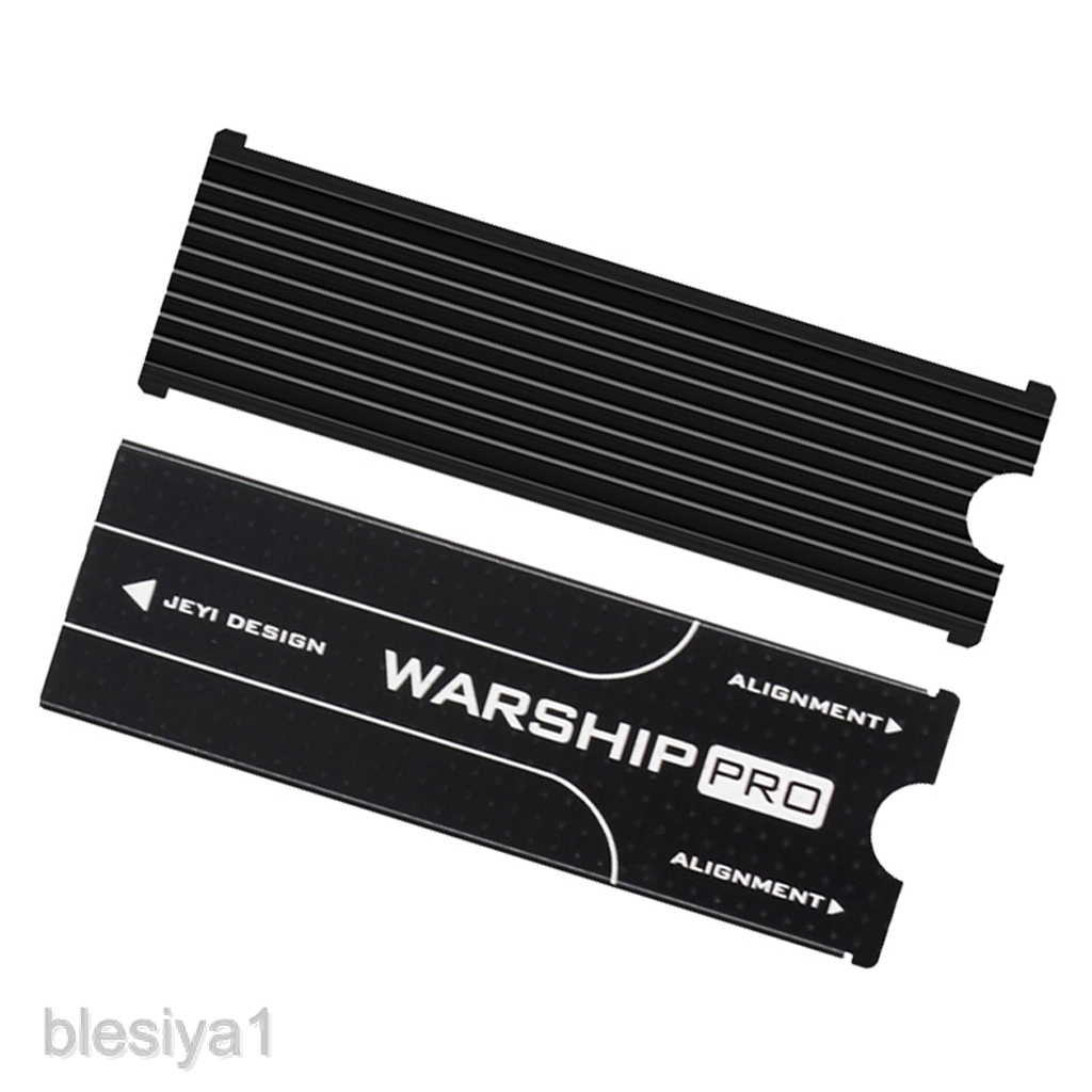 Bộ thiết bị tản nhiệt bằng nhôm cho ổ cứng SSD PCIe NVMe M.2 2280 kèm tấm tản nhiệt và ốc vít